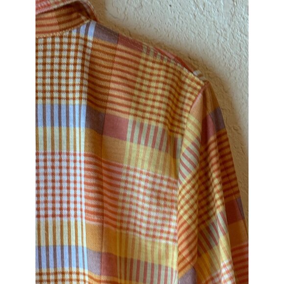 Modish Rebel Women X-Large Plaid Button-Up Shirt READ - Picture 8 of 11